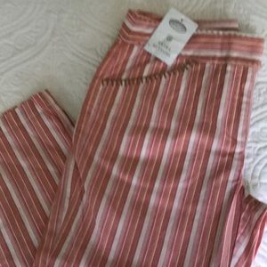 NWT - Talbots striped Capris